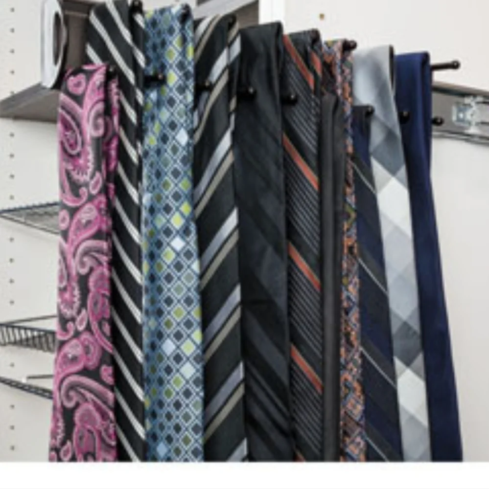 Easy Stor Sliding Tie/Scarf Rack